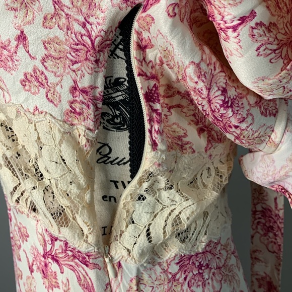 Free people Lucie Mini in Pink Combo Color:Pink Combo NWOT Size:4 - Picture 15 of 16